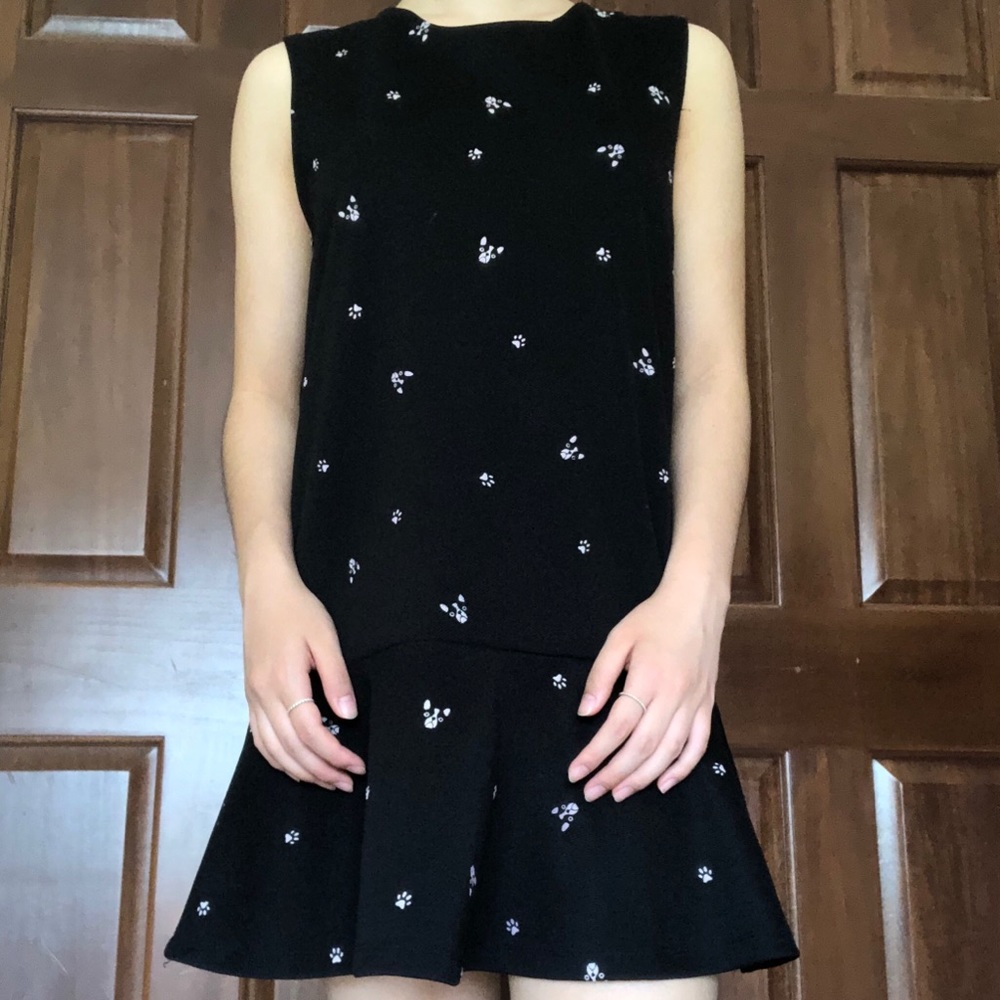 Pit Bull Dog Korean Mini Dress- One Size (EUC)